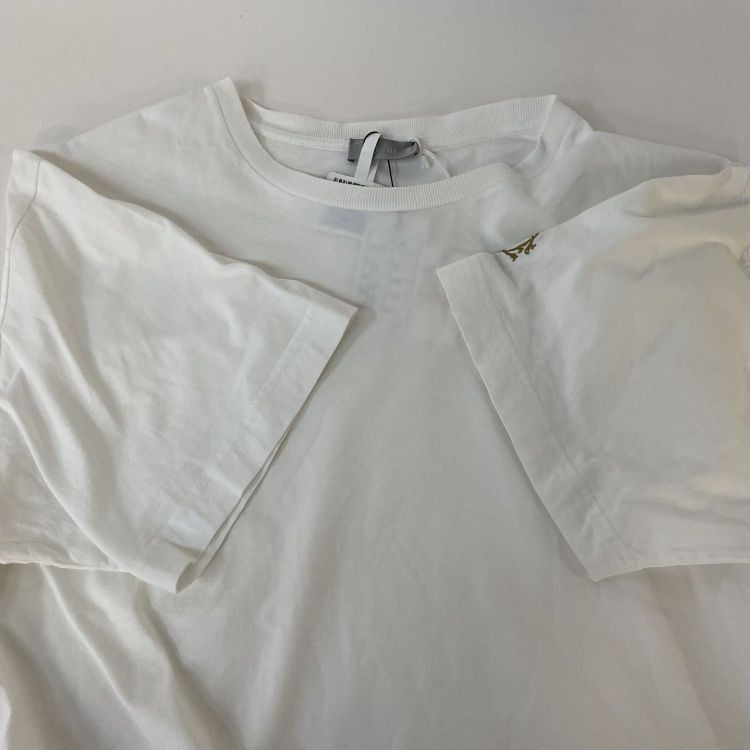 Dior Dior Logo Embroidery T-Shirt Size M Size US M / EU 48-50 / 2 - 9 Thumbnail
