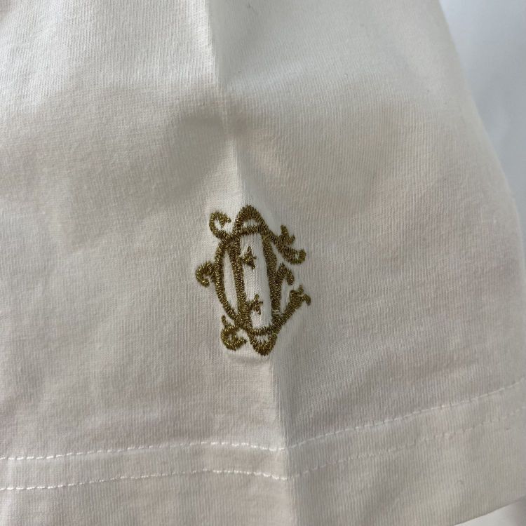 Dior Dior Logo Embroidery T-Shirt Size M Size US M / EU 48-50 / 2 - 5 Thumbnail