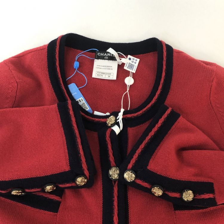 Chanel Chanel Cashmere Cardigan FR 38 Size S / US 4 / IT 40 - 2 Thumbnail