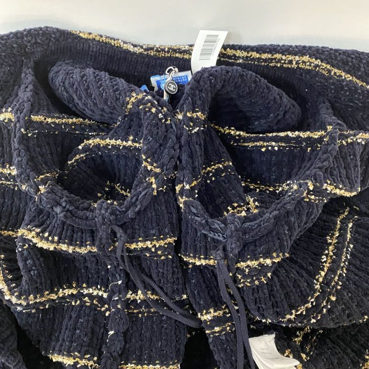 Chanel Chanel Metallic Stripe Belted Knit Coat Size 36 Size XS / US 0-2 / IT 36-38 - 3 Thumbnail