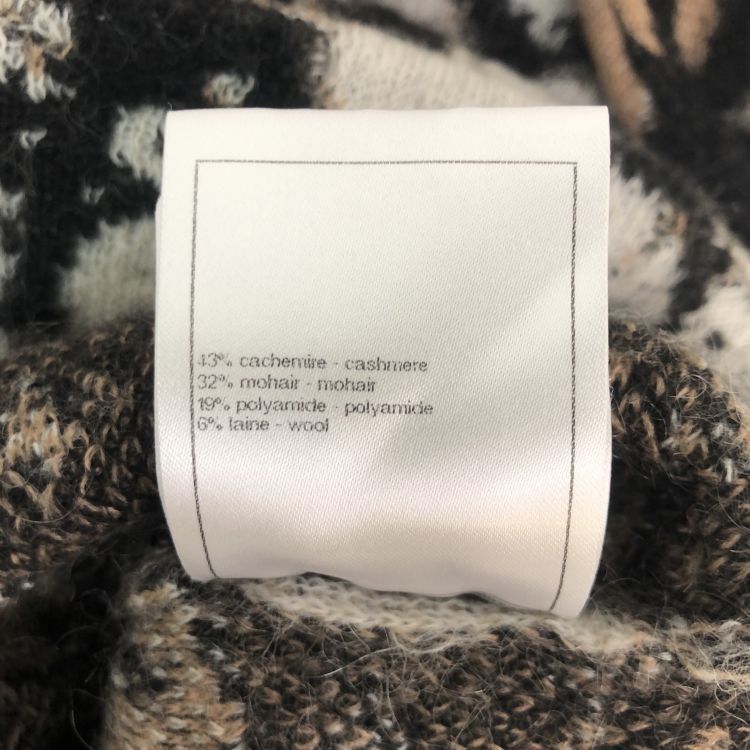 Chanel Chanel CC Logo Cashmere Blend Cardigan Size 44 Size L / US 10 / IT 46 - 4 Thumbnail