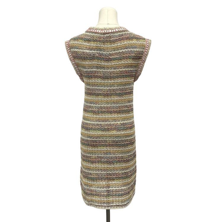 Chanel Chanel Multi-Color Knit Dress Size 34 Size XS / US 0-2 / IT 36-38 - 2 Thumbnail