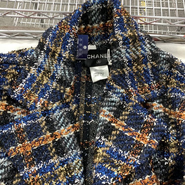 Chanel Chanel Plaid Tweed Coat Size 34 Size XS / US 0-2 / IT 36-38 - 9 Thumbnail