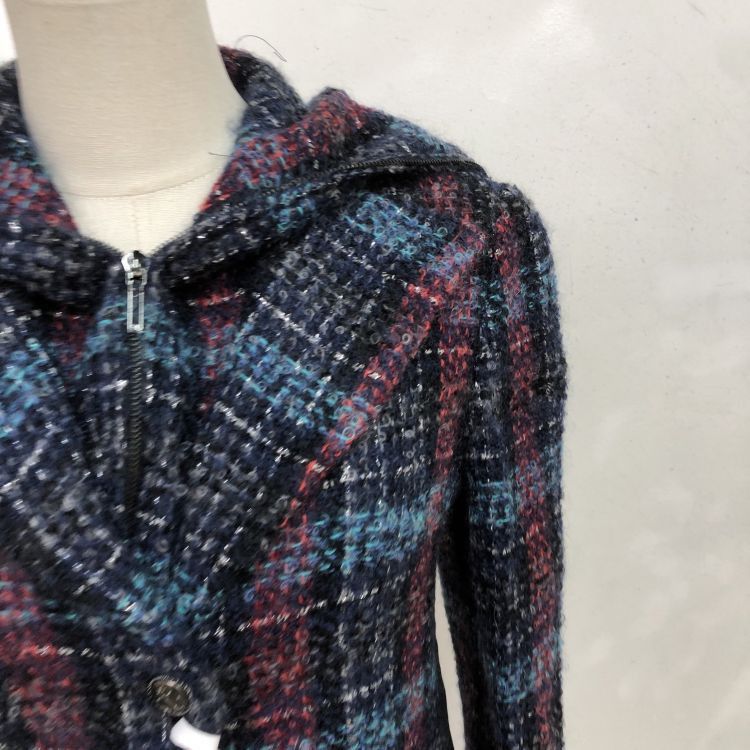 Chanel Chanel Plaid Tweed Coat Size 34 Size XS / US 0-2 / IT 36-38 - 11 Thumbnail