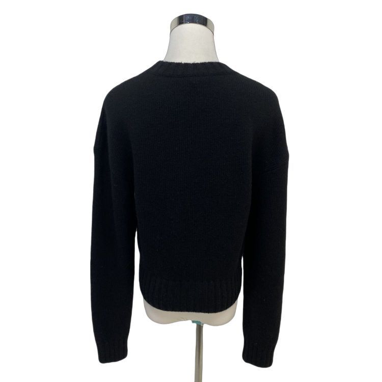 Chanel Chanel Leather Camellia Sweater Size 40 Size M / US 6-8 / IT 42-44 - 2 Thumbnail