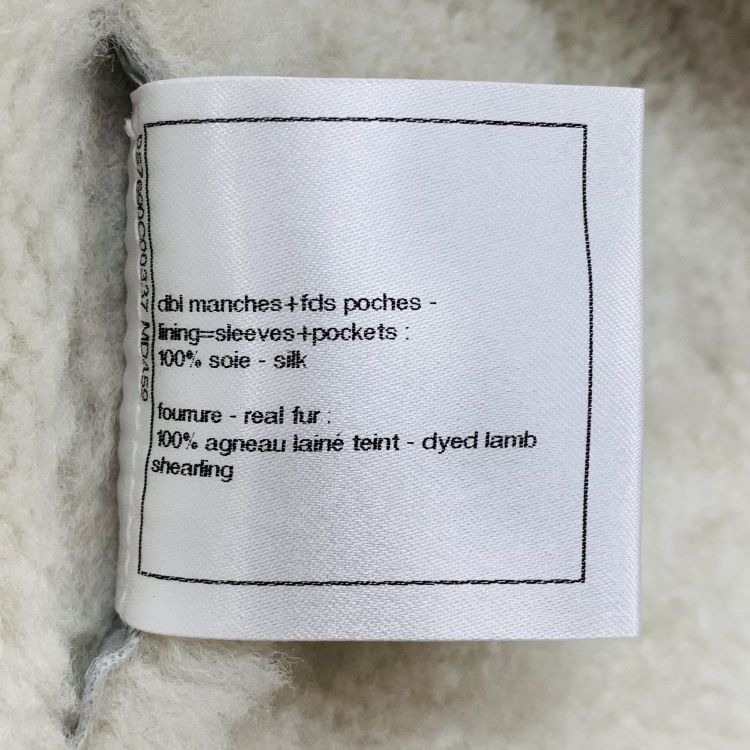 Chanel Chanel Metallic Silver Shearling Jacket Size 34 Size XS / US 0-2 / IT 36-38 - 4 Thumbnail