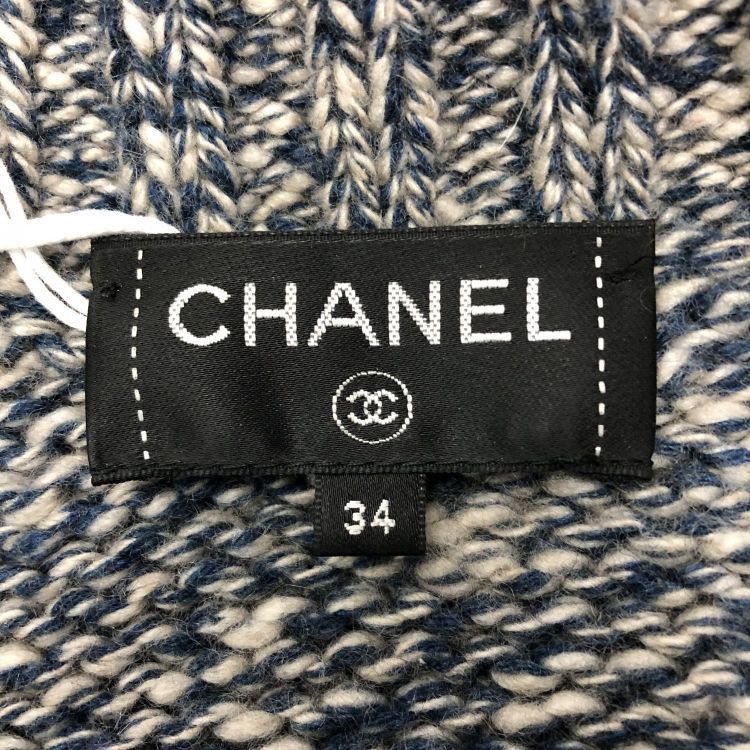 Chanel Chanel Marled Belted Cardigan Size 34 Size XS / US 0-2 / IT 36-38 - 3 Thumbnail