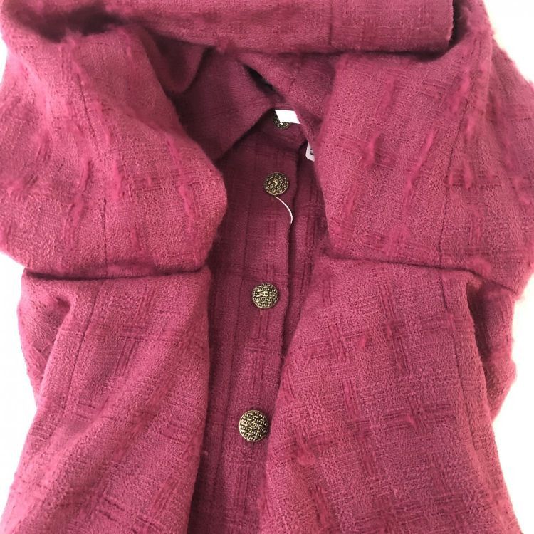 Chanel Chanel Textured Wool Button-Up Jacket Size 36 Size XS / US 0-2 / IT 36-38 - 10 Thumbnail