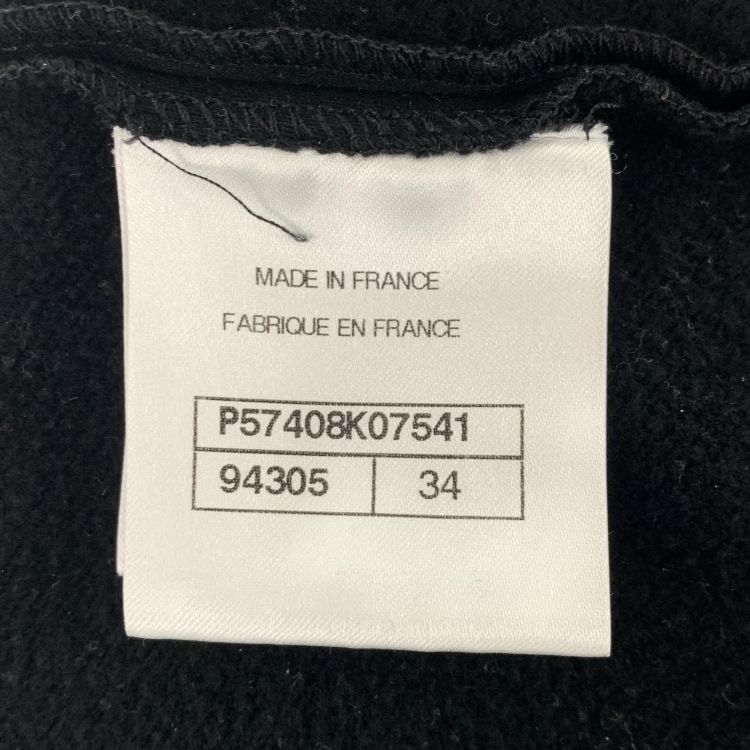 Chanel Chanel Velvet Logo Sweatshirt Size 34 Size XS / US 0-2 / IT 36-38 - 3 Thumbnail