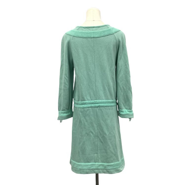 Chanel Chanel Green Cotton Blend Mini Dress Size 38 Size S / US 4 / IT 40 - 2 Thumbnail