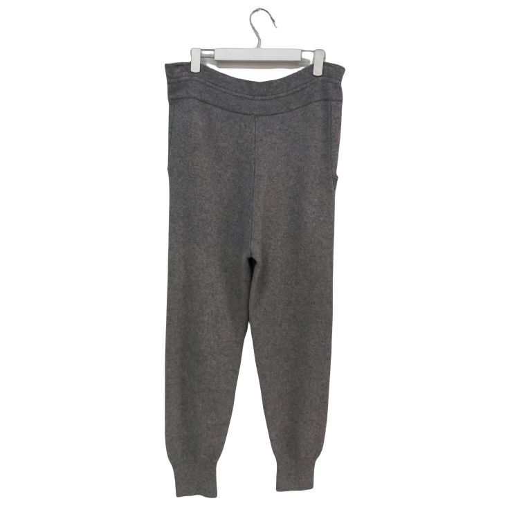 Chanel Chanel Gray Cashmere Joggers Size 38 Size 27" / US 4 / IT 40 - 2 Thumbnail