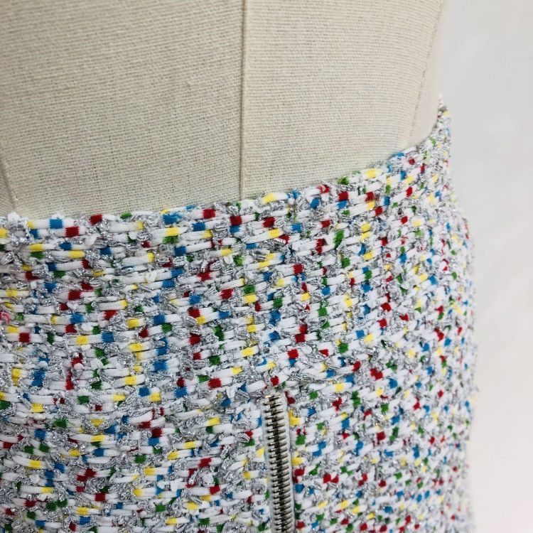 Chanel Chanel Multicolor Tweed Mini Skirt Size 36 Size 26" / US 2 / IT 38 - 6 Thumbnail