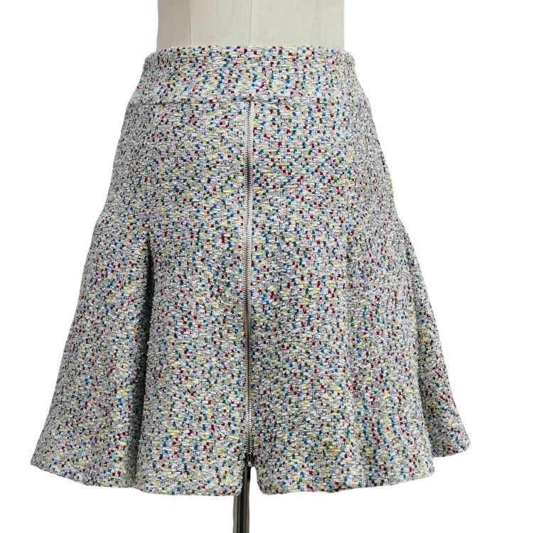 Chanel Chanel Multicolor Tweed Mini Skirt Size 36 Size 26" / US 2 / IT 38 - 2 Thumbnail