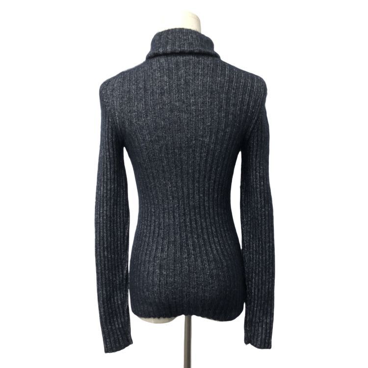 Chanel Chanel Ribbed Knit Turtleneck Sweater Size 34 Size XS / US 0-2 / IT 36-38 - 2 Thumbnail
