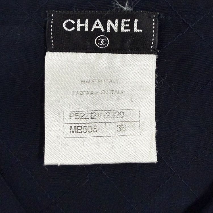 Chanel Chanel Quilted Silk Jacket Size 38 Size S / US 4 / IT 40 - 3 Thumbnail