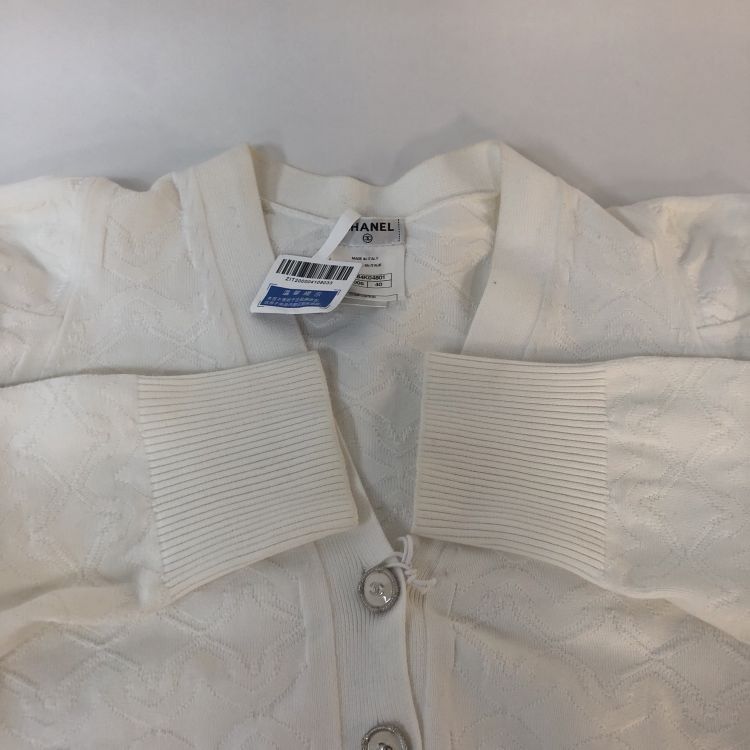 Chanel Chanel Patterned Knit Cardigan Size 40 Size M / US 6-8 / IT 42-44 - 8 Thumbnail