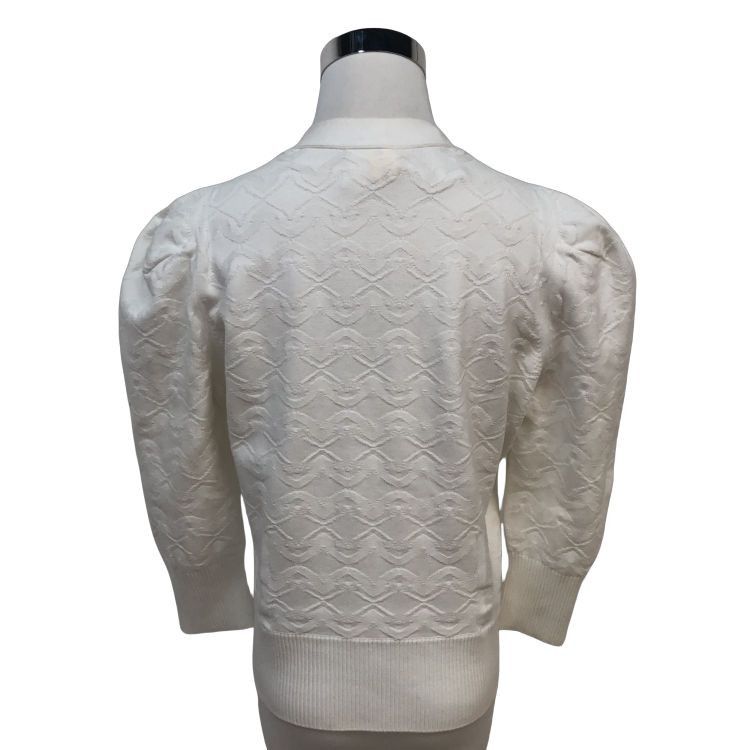 Chanel Chanel Patterned Knit Cardigan Size 40 Size M / US 6-8 / IT 42-44 - 2 Thumbnail