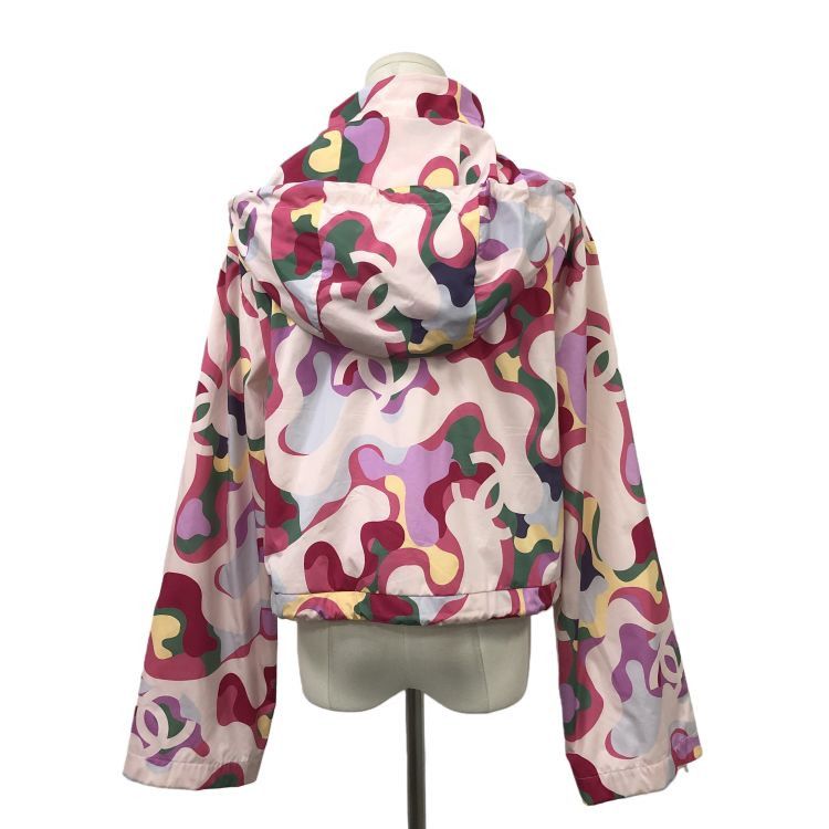 Chanel Chanel Abstract Print Silk Jacket Size 40 Size M / US 6-8 / IT 42-44 - 2 Thumbnail