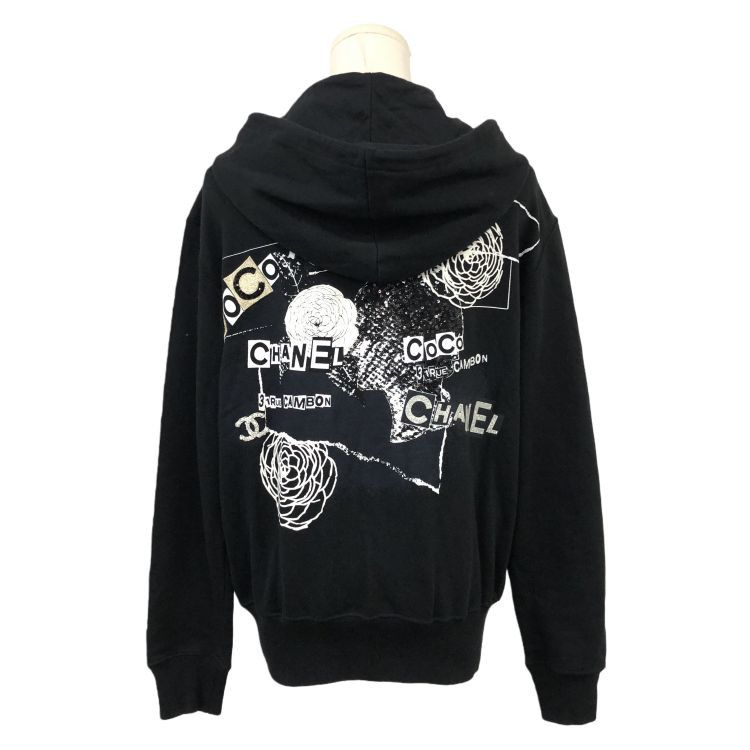 Chanel Chanel Graphic Rose Hoodie Size S Size S / US 4 / IT 40 - 2 Thumbnail
