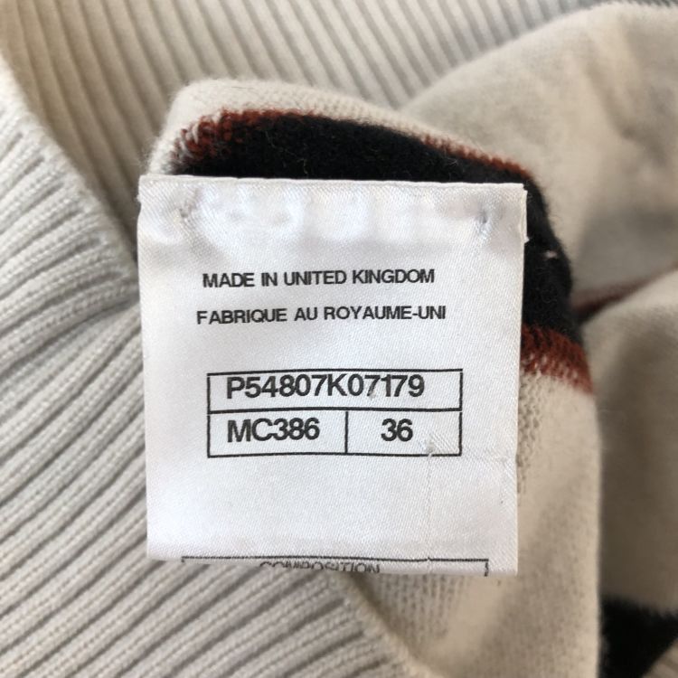 Chanel Chanel Striped Cashmere Turtleneck Sweater Size 36 Size XS / US 0-2 / IT 36-38 - 4 Thumbnail