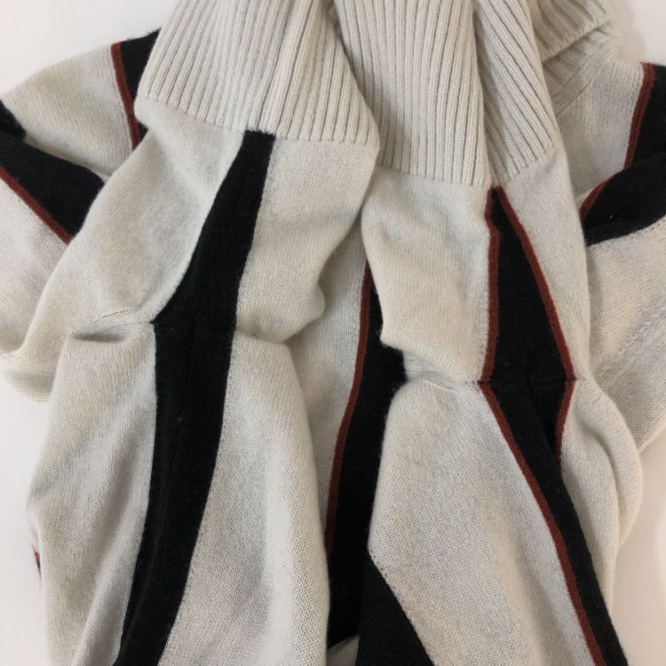 Chanel Chanel Striped Cashmere Turtleneck Sweater Size 36 Size XS / US 0-2 / IT 36-38 - 11 Thumbnail