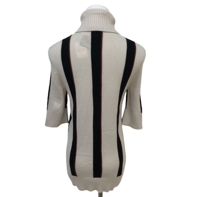 Chanel Chanel Striped Cashmere Turtleneck Sweater Size 36 Size XS / US 0-2 / IT 36-38 - 2 Thumbnail