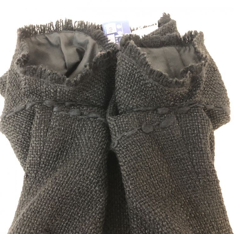 Chanel Chanel Black Fringe Wool Knit Top Size 34 Size XS / US 0-2 / IT 36-38 - 9 Thumbnail