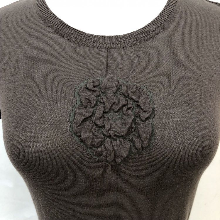 Chanel Chanel Flower Detail Knit Top Size 34 Size XS / US 0-2 / IT 36-38 - 7 Thumbnail