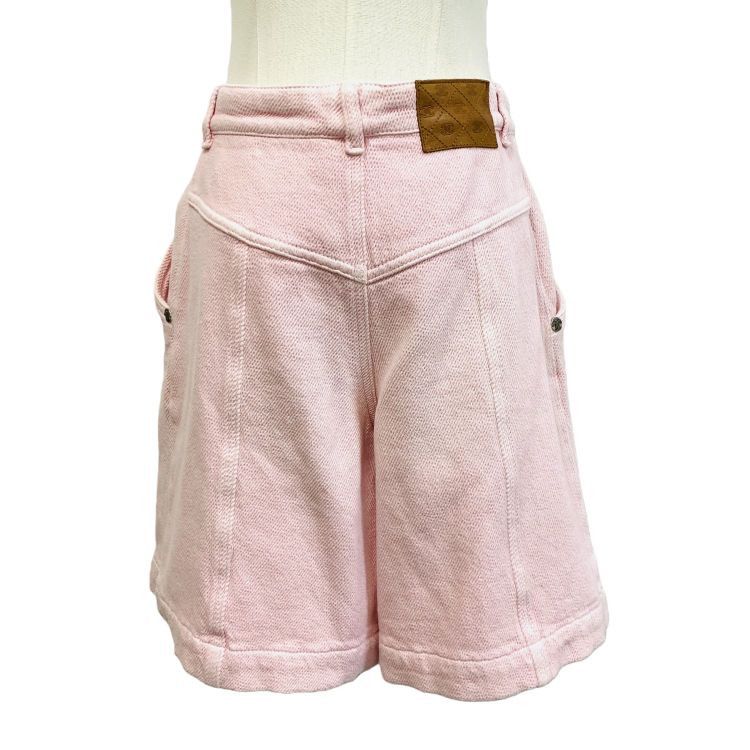 Chanel Chanel Pink Cotton Shorts Size 36 Size 26" / US 2 / IT 38 - 2 Thumbnail