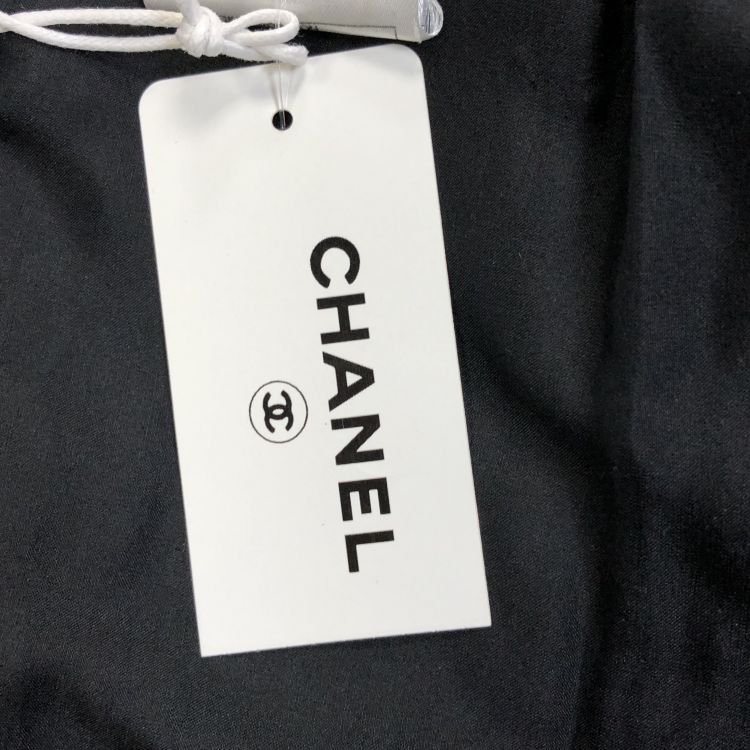 Chanel Chanel Black Ruffle Mini Dress Size 38 Size S / US 4 / IT 40 - 8 Thumbnail