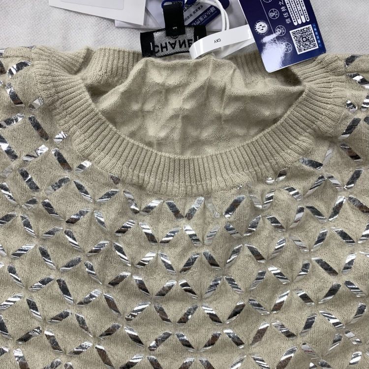 Chanel Chanel Metallic Knit Dress Size 36 Size XS / US 0-2 / IT 36-38 - 5 Thumbnail