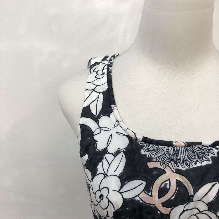 Chanel Chanel Lion Floral Print Midi Dress Size 38 Size S / US 4 / IT 40 - 7 Thumbnail