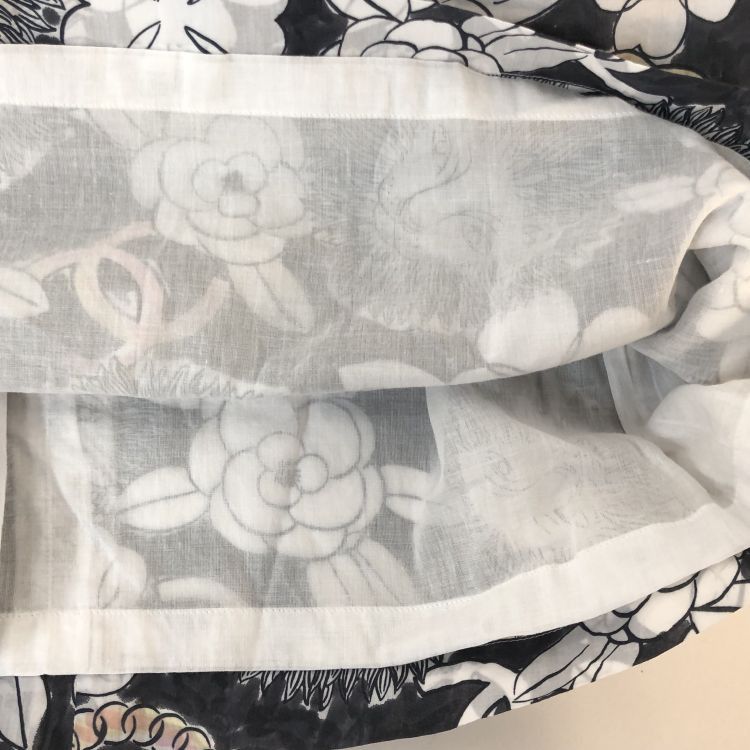 Chanel Chanel Lion Floral Print Midi Dress Size 38 Size S / US 4 / IT 40 - 10 Thumbnail
