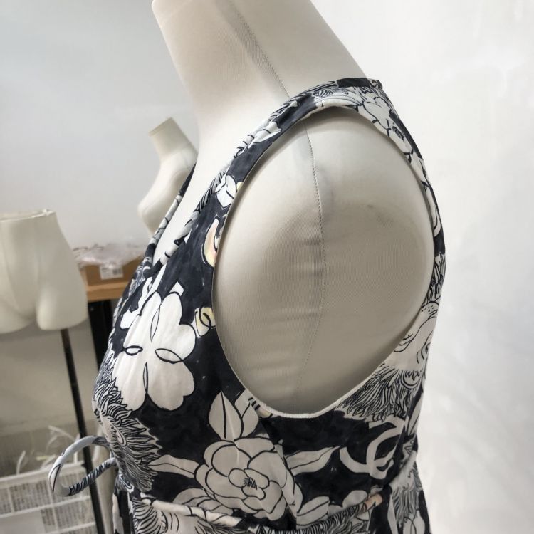 Chanel Chanel Lion Floral Print Midi Dress Size 38 Size S / US 4 / IT 40 - 8 Thumbnail