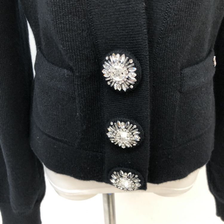 Chanel Chanel Cashmere Crystal Button Cardigan Size 38 Size S / US 4 / IT 40 - 7 Thumbnail