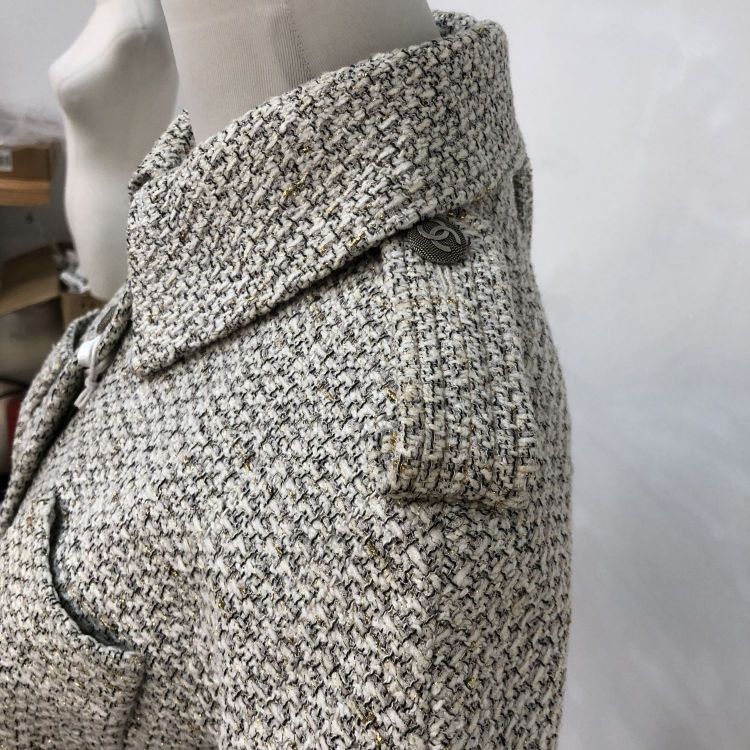 Chanel Chanel Tweed Tie-Neck Dress Size 38 Size S / US 4 / IT 40 - 6 Thumbnail