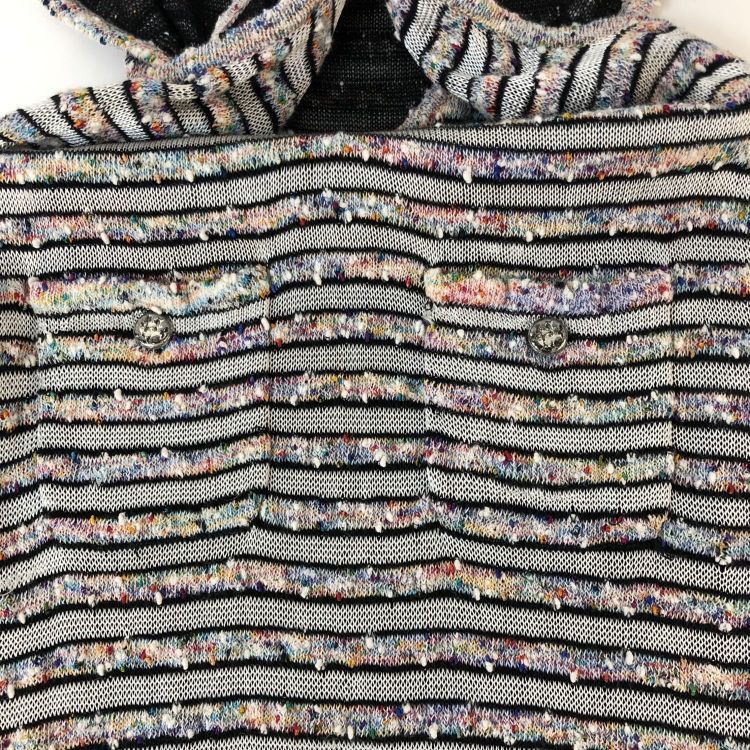 Chanel Chanel Multicolor Striped Midi Dress Size 36 Size XS / US 0-2 / IT 36-38 - 10 Thumbnail