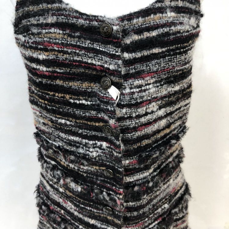 Chanel Chanel Multi-Color Tweed Vest Size 36 Size XS / US 0-2 / IT 36-38 - 5 Thumbnail