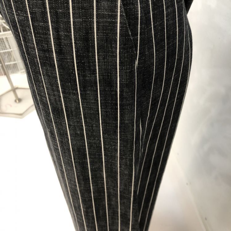 Chanel Chanel Striped Cotton Pants Size 40 Size 28" / US 6 / IT 42 - 7 Thumbnail