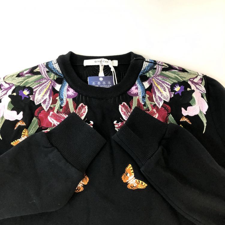 Givenchy Givenchy Floral Butterfly Sweatshirt Size XS Size US XS / EU 42 / 0 - 9 Thumbnail