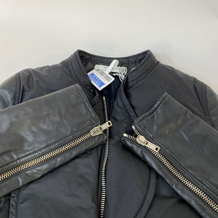 Givenchy Givenchy Leather Sleeve Down Jacket Size 38 Size S / US 4 / IT 40 - 10 Thumbnail