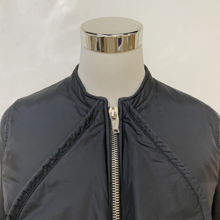 Givenchy Givenchy Leather Sleeve Down Jacket Size 38 Size S / US 4 / IT 40 - 6 Thumbnail