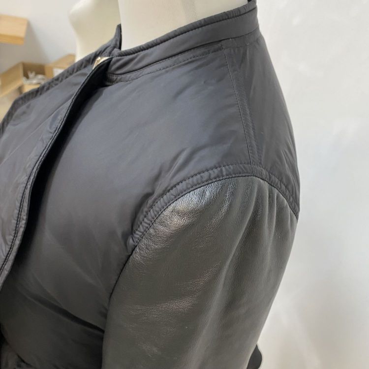 Givenchy Givenchy Leather Sleeve Down Jacket Size 38 Size S / US 4 / IT 40 - 7 Thumbnail