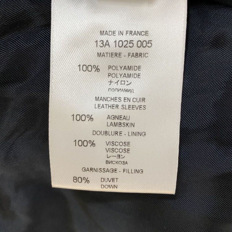 Givenchy Givenchy Leather Sleeve Down Jacket Size 38 Size S / US 4 / IT 40 - 5 Thumbnail