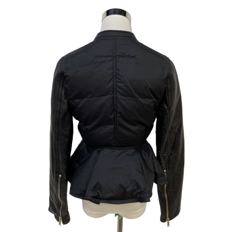 Givenchy Givenchy Leather Sleeve Down Jacket Size 38 Size S / US 4 / IT 40 - 2 Thumbnail