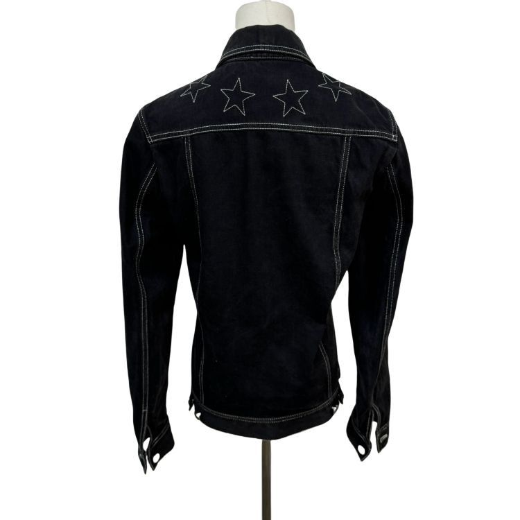 Givenchy Givenchy Star Embroidery Denim Jacket Size XS Size US XS / EU 42 / 0 - 2 Thumbnail