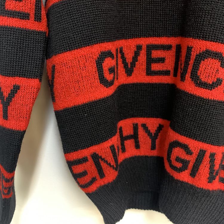 Givenchy Givenchy Logo Striped Sweater Size M Size US XXS / EU 40 - 5 Thumbnail