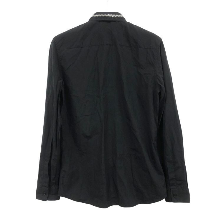 Givenchy Givenchy Zipper Collar Cotton Shirt Size M Size US XXS / EU 40 - 2 Thumbnail
