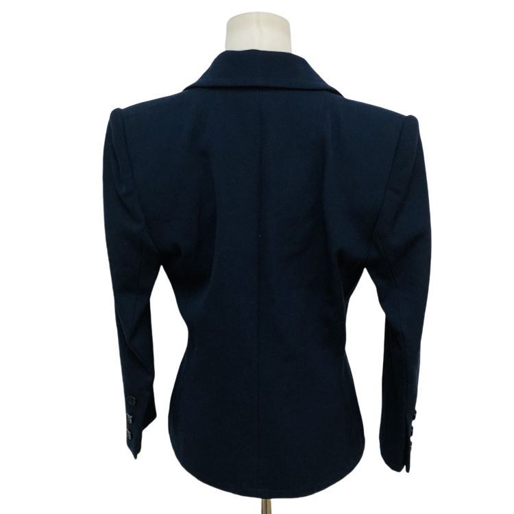 Givenchy Givenchy Navy Double Breasted Blazer Size 6 Size M / US 6-8 / IT 42-44 - 2 Thumbnail