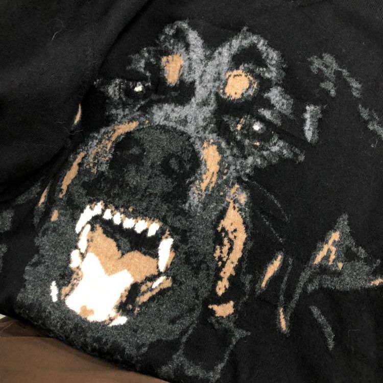 Givenchy Givenchy Rottweiler Print Sweater M Size US M / EU 48-50 / 2 - 5 Thumbnail